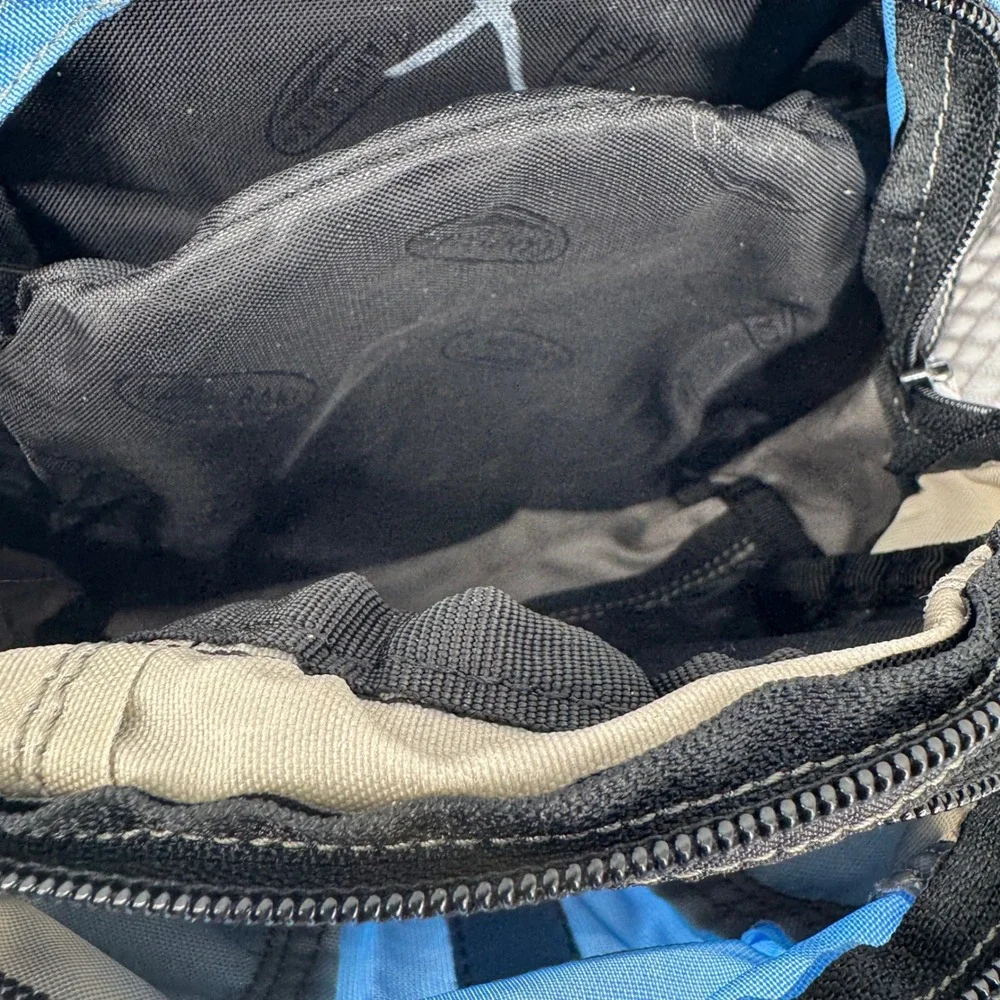 Vintage CamelBak FlashFlo Hydration Waist Pack Blue Hiking Fanny Bag No Bladder